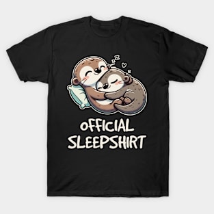 Streamside Serenity Otter's Delight, official Sleepshirt Extravaganza T-Shirt